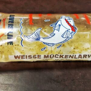 Weiße Mückenlarven - Lebendfutter